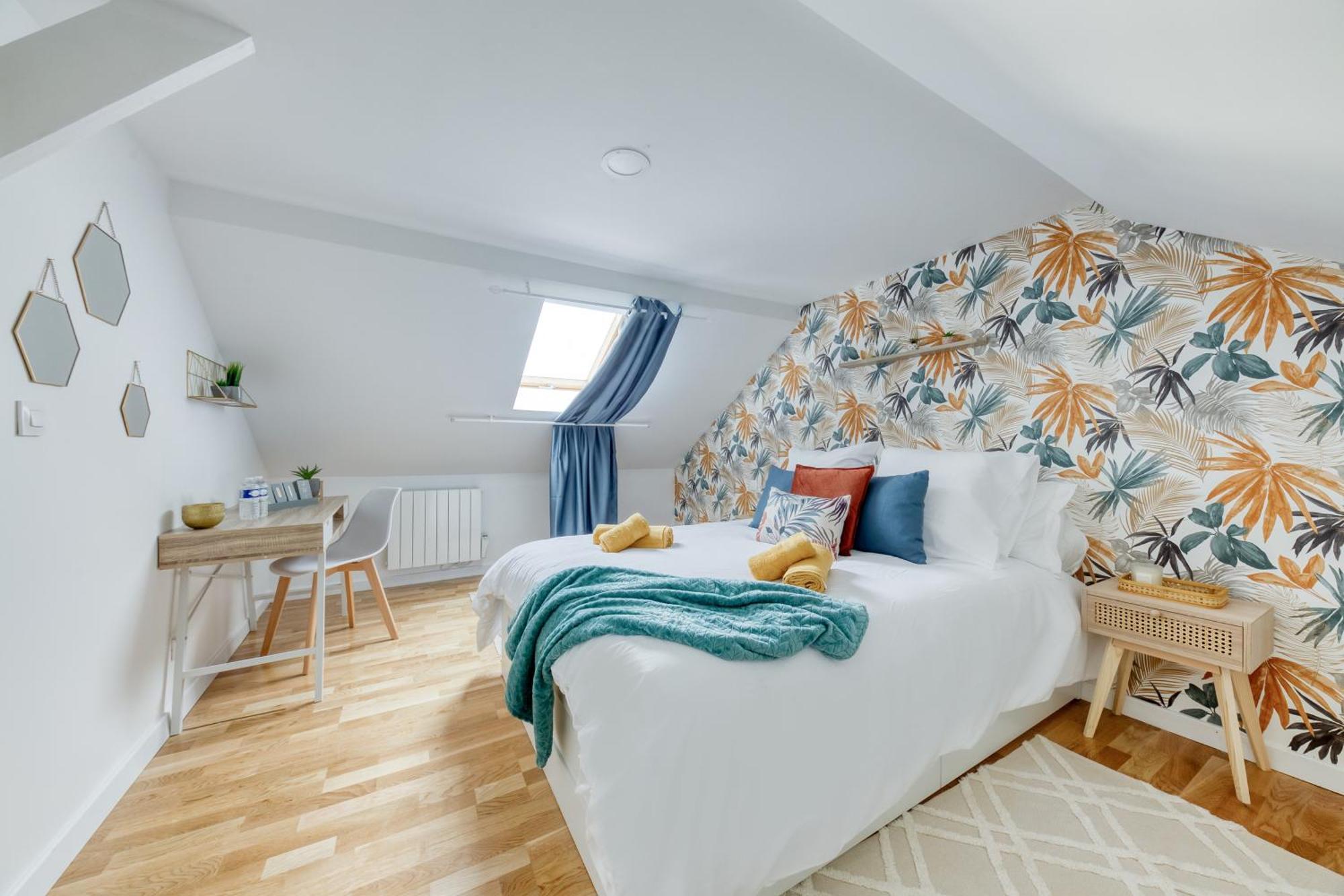 Maison 8 Personnes - Parking - Metro 7 Et Rer B A 6 Minutes La Courneuve Eksteriør billede