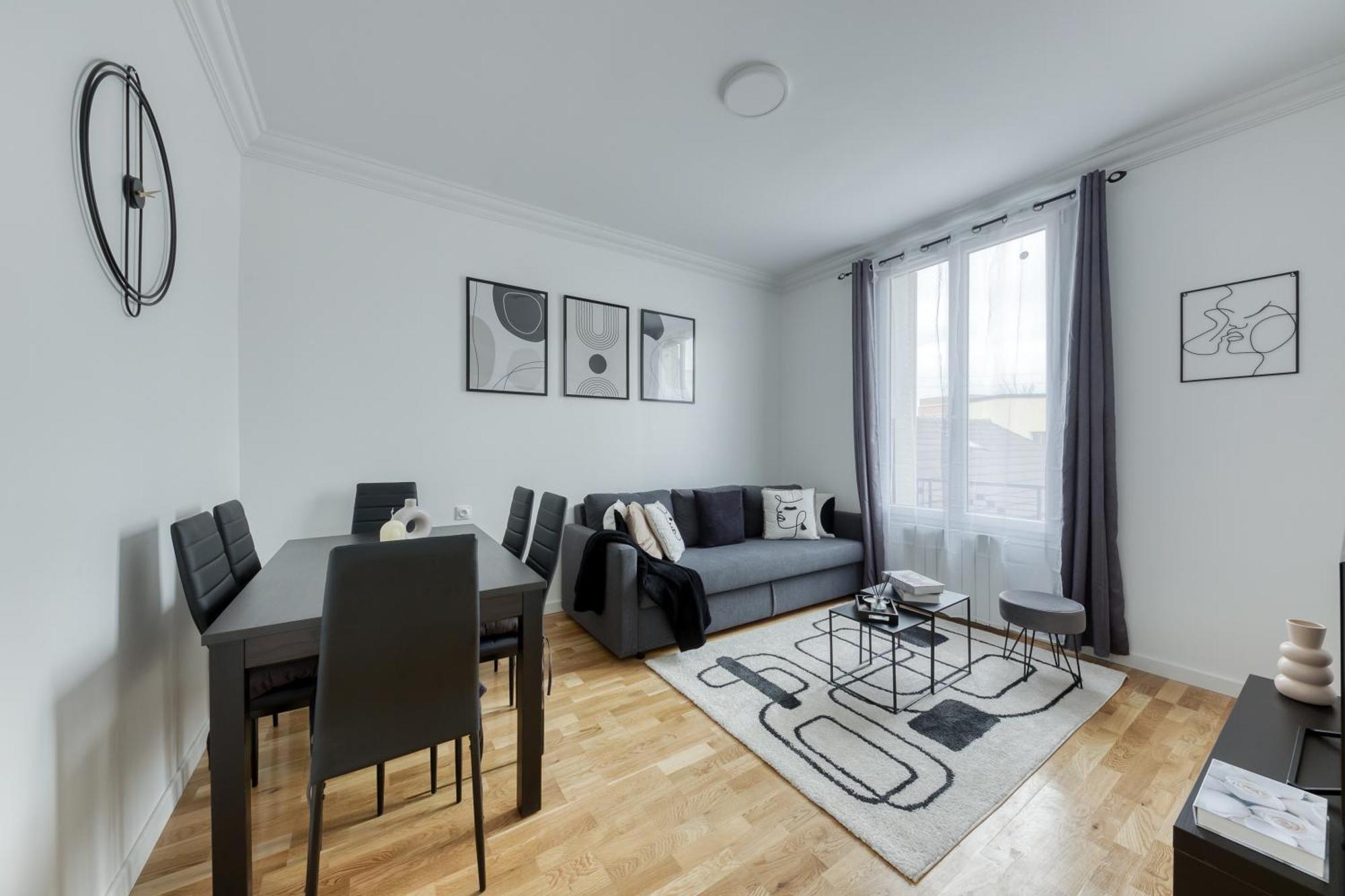 Maison 8 Personnes - Parking - Metro 7 Et Rer B A 6 Minutes La Courneuve Eksteriør billede